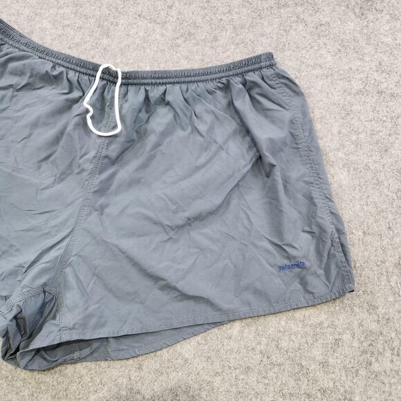 Patagonia Shorts Mens XL Gray Nylon Swim Trunks Mesh Lined Drawstring Board - Picture 4 of 16